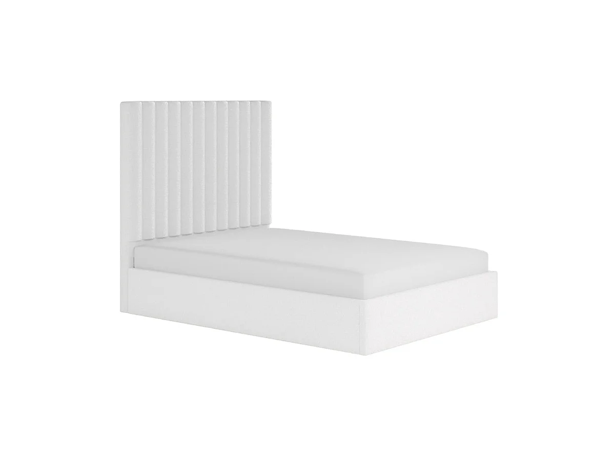 Flair Everley Boucle Ottoman Bed Cream Kingsize