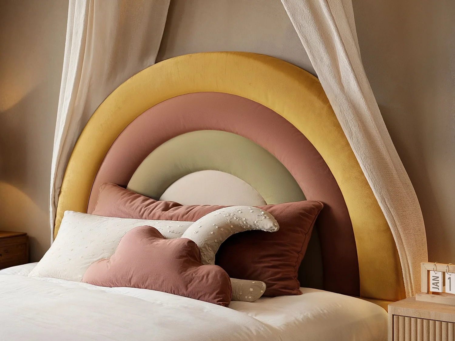 Flair Ava Single Ottoman Bed Mustard Velvet