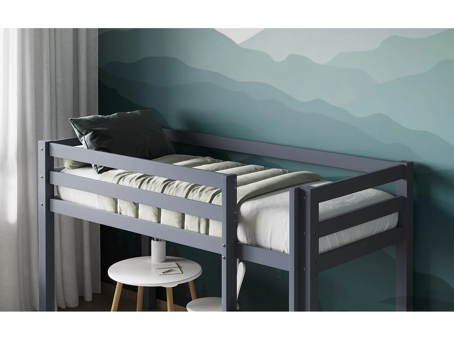 Flair Elara Shorty Midsleeper Grey