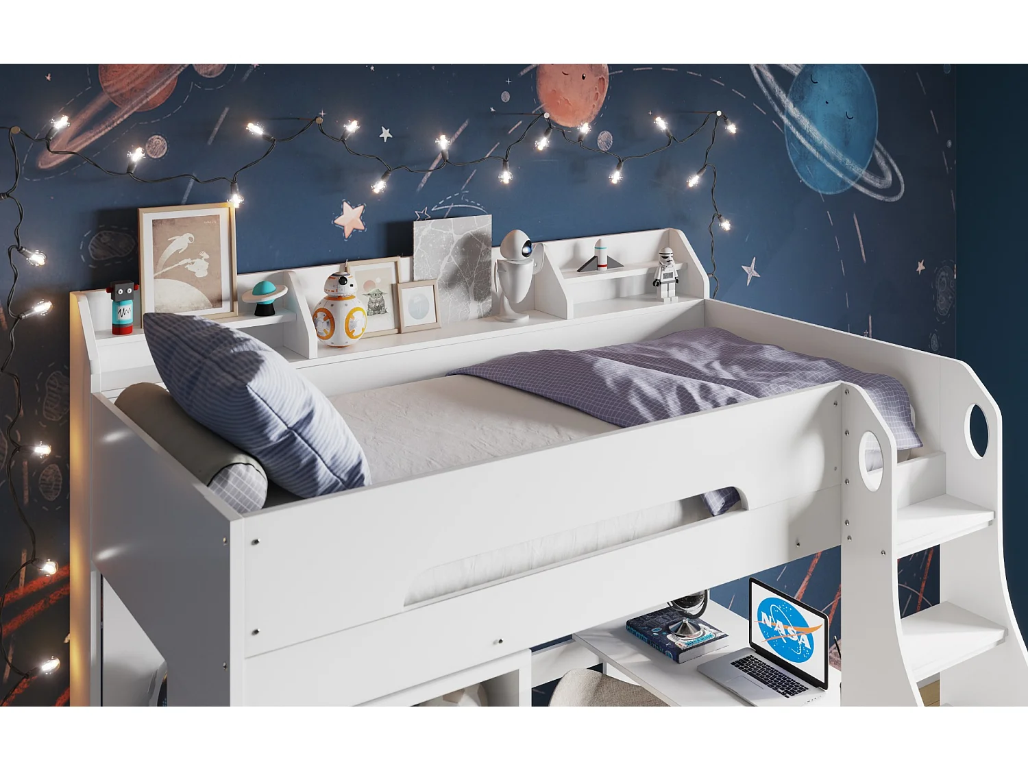 Flair Cosmic Storage Sleeper White