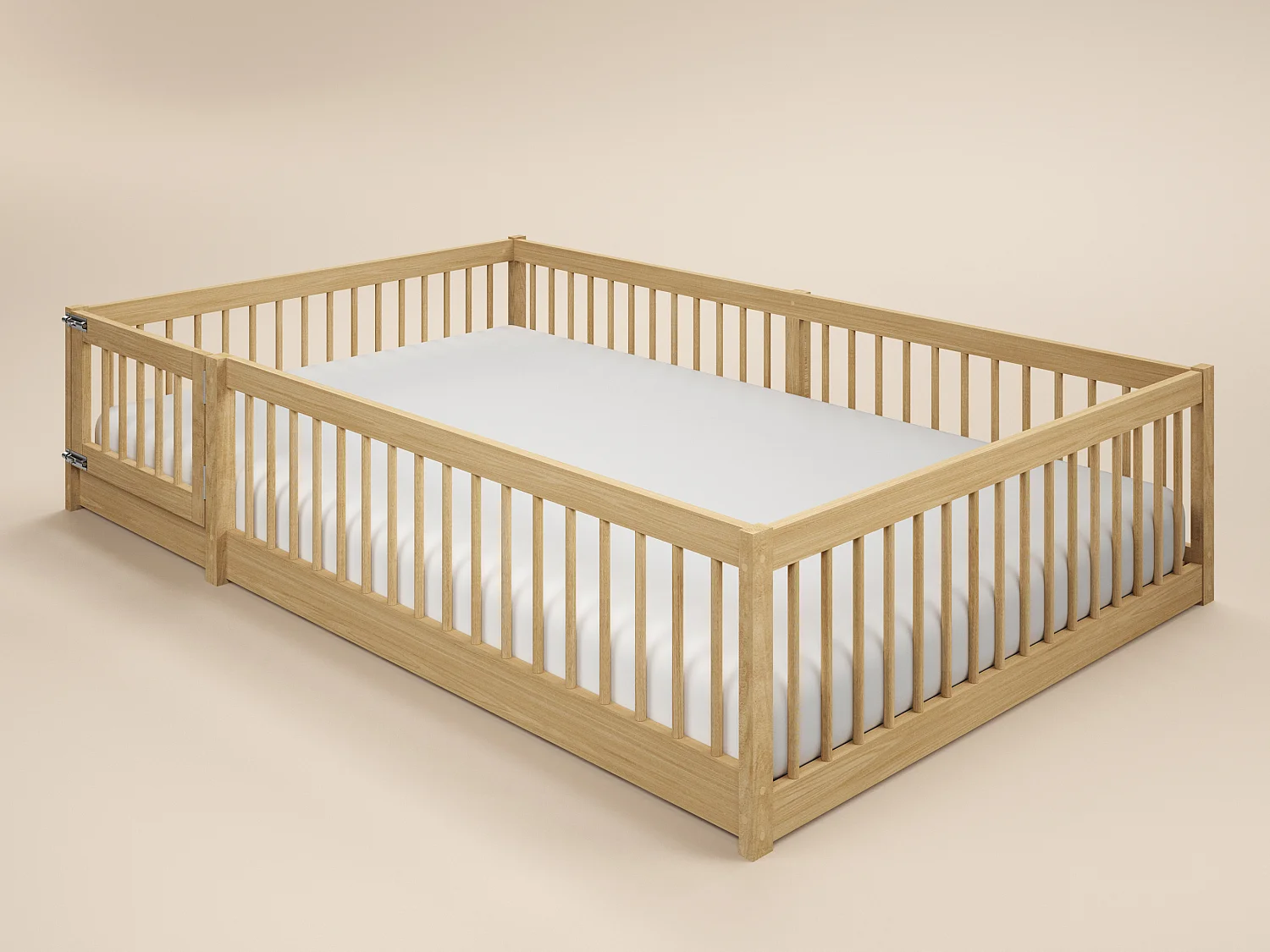 Flair Imogen Small Double Toddler Bed Natural
