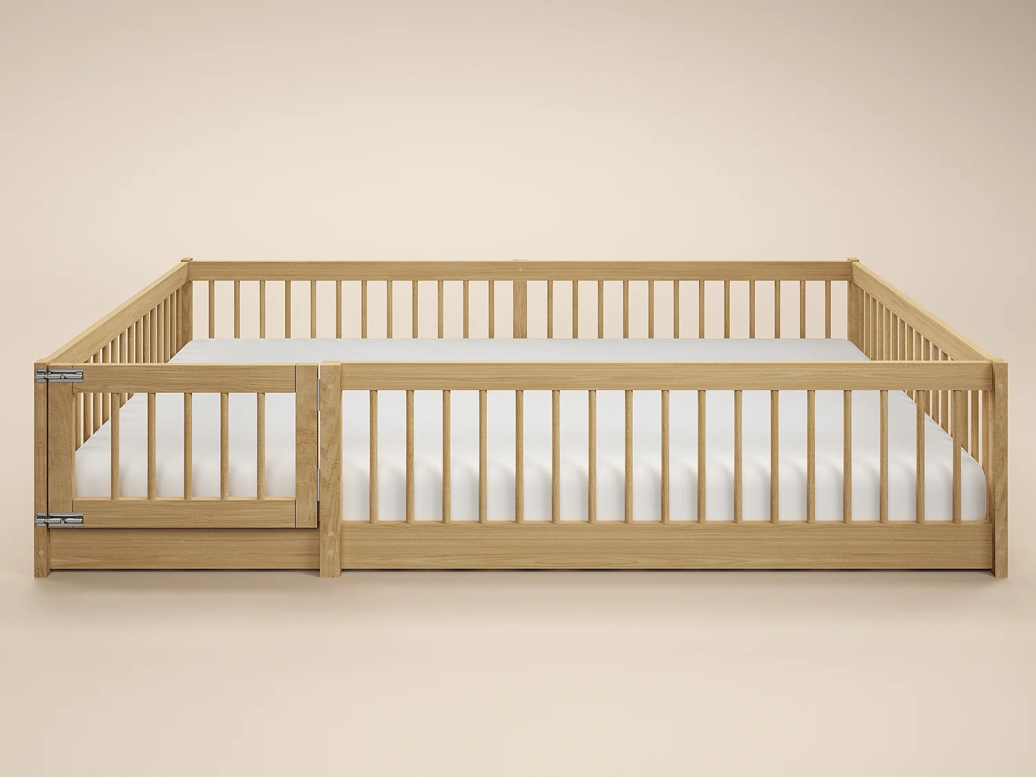 Flair Imogen Small Double Toddler Bed Natural