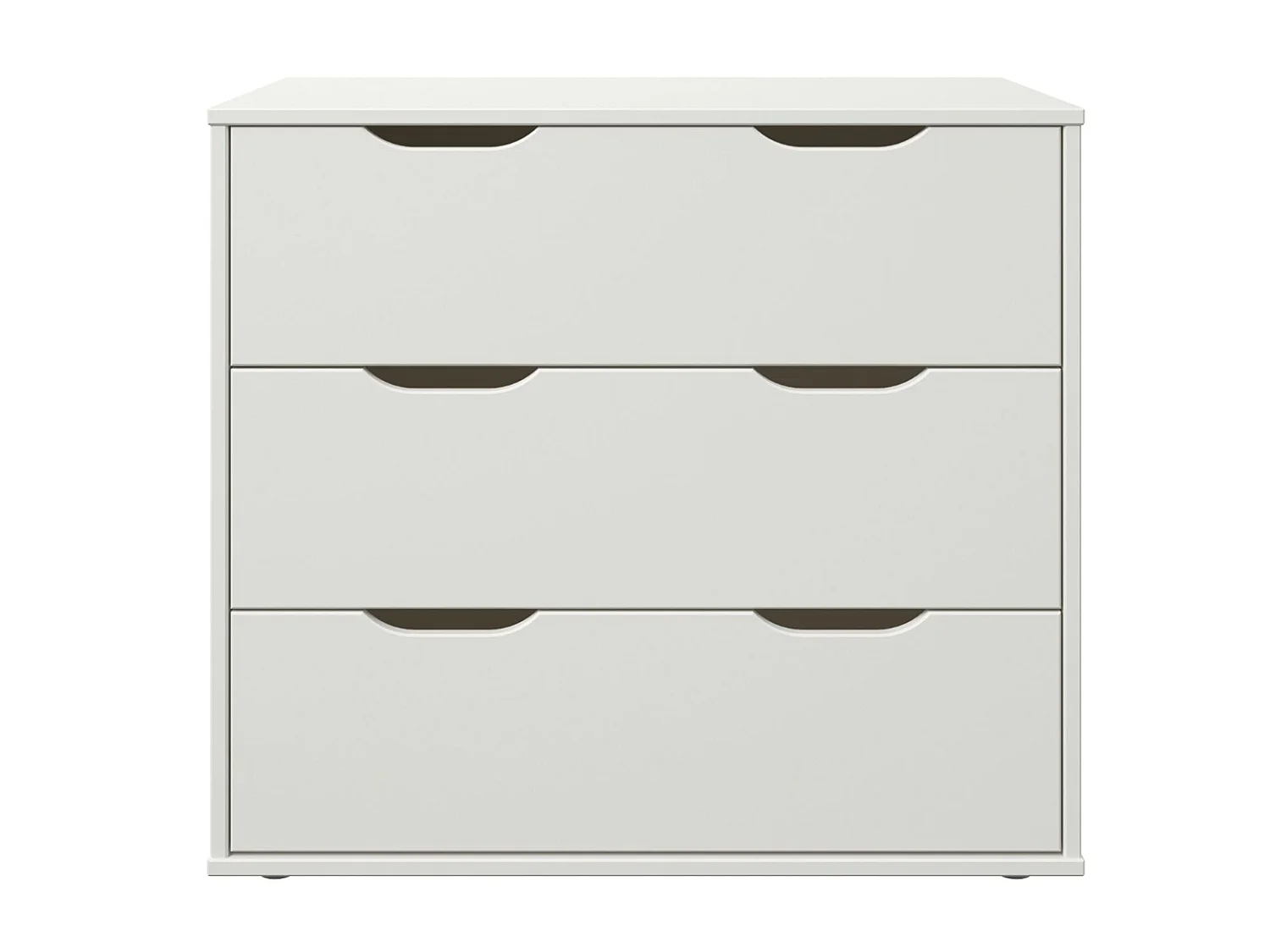 Noomi Nora Mid Sleeper Storage Cabin White
