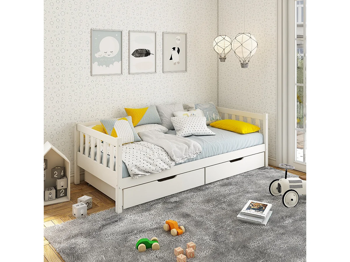 Noomi Froya Evolutionary House Bed White