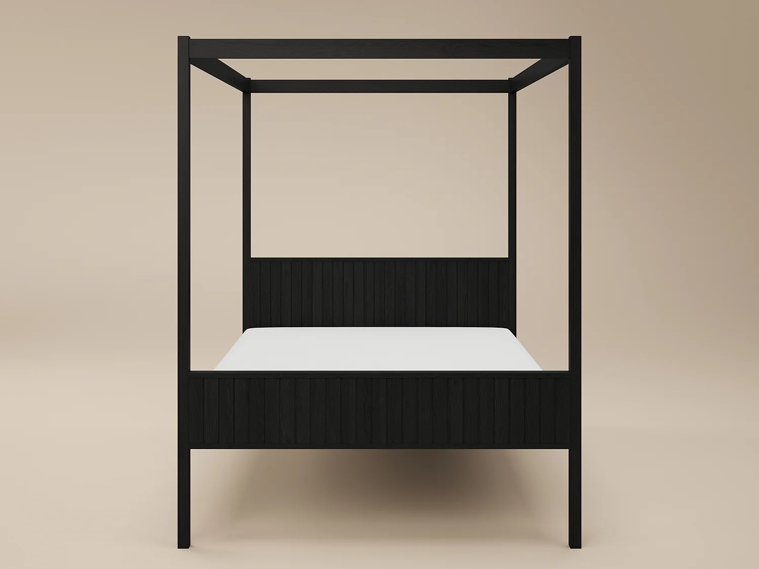 Flair Maddy 4 Poster Kingsize Bed Black