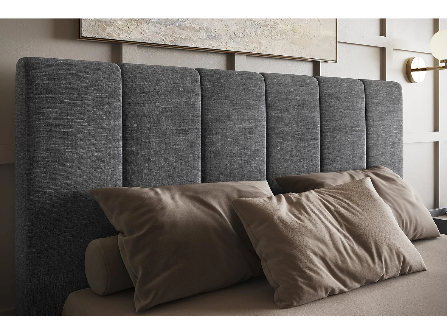 Flair Waltz Fabric Ottoman Bed Kingsize