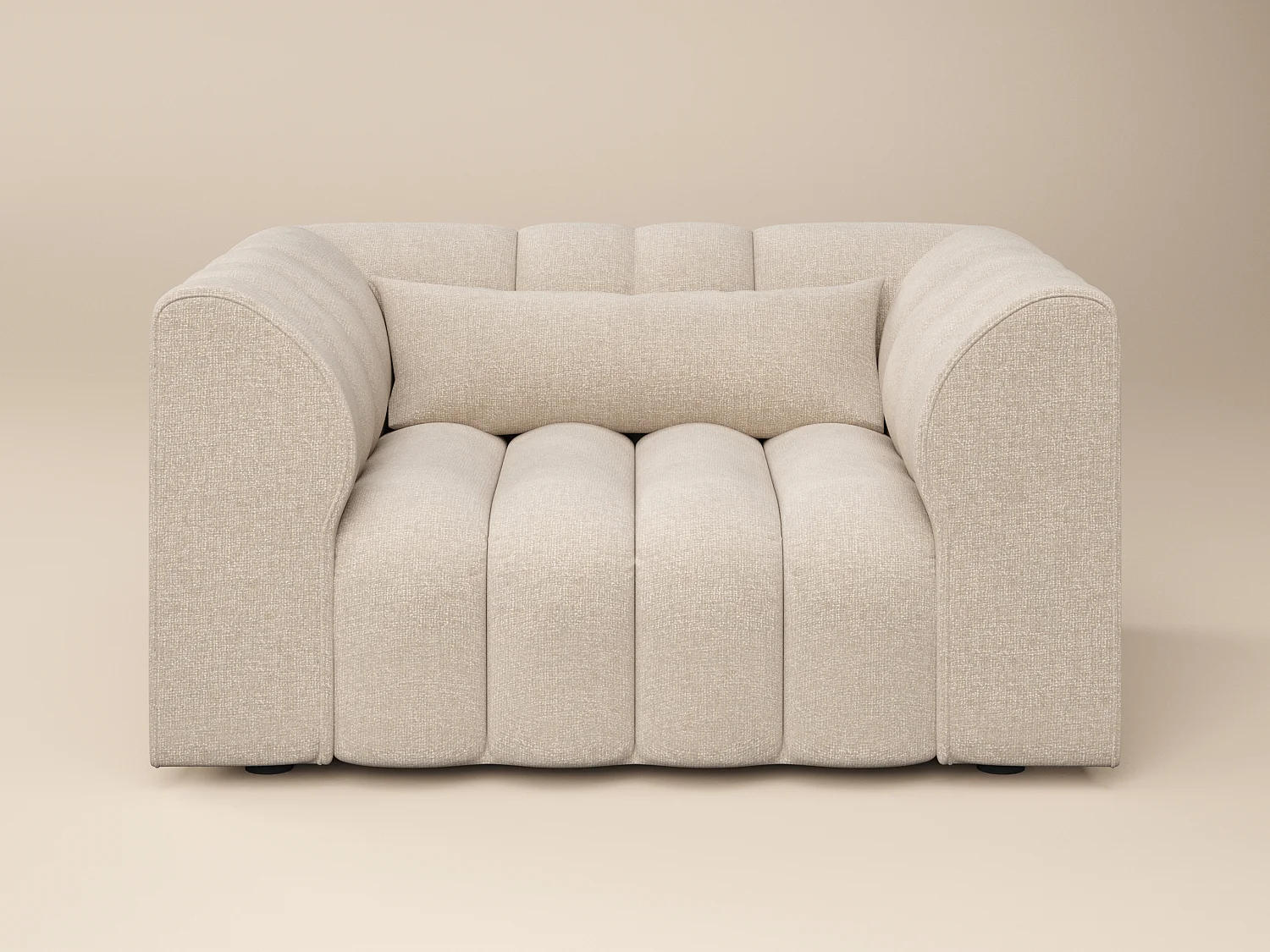 SOLACE+CO Halle Loveseat - Beige