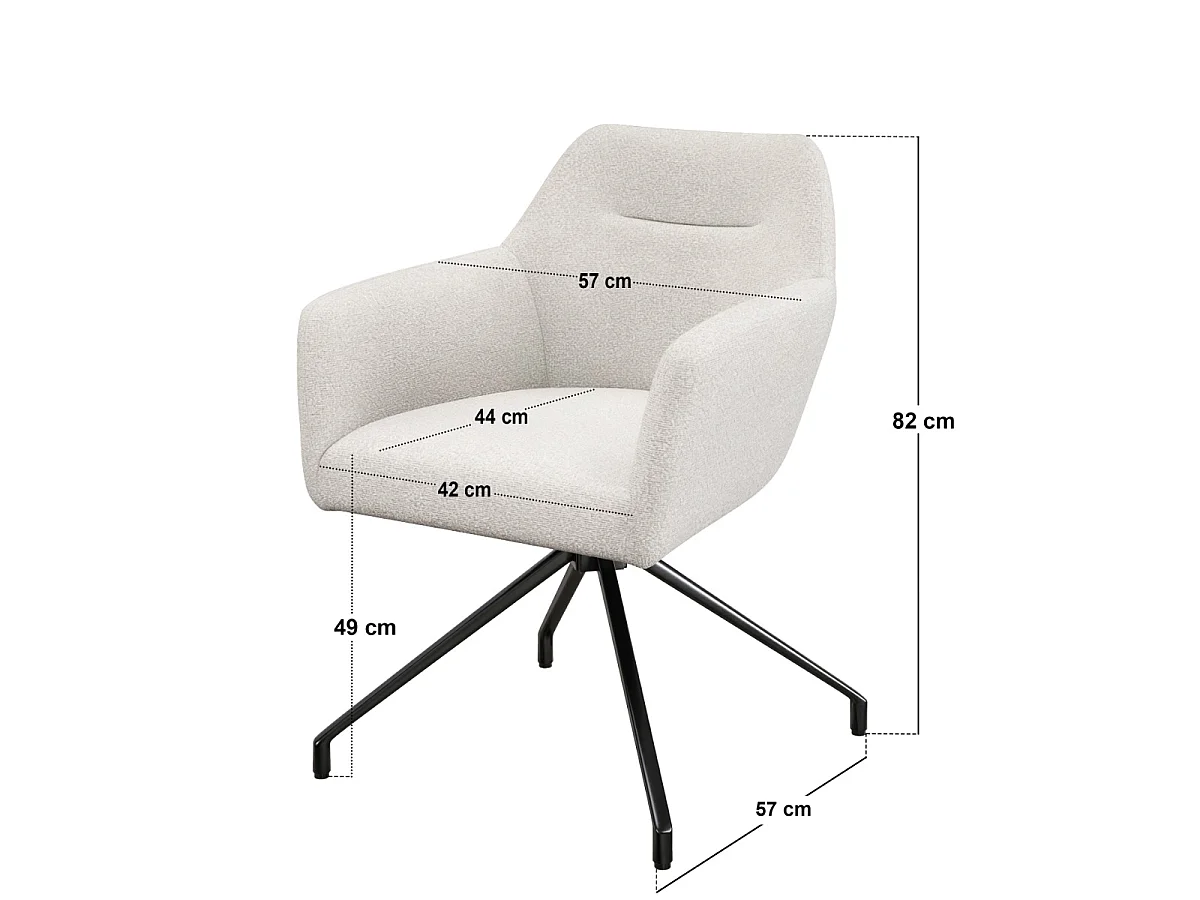 SOLACE+CO Emil Round Glass Dining Table with 4 Isla Chairs Set