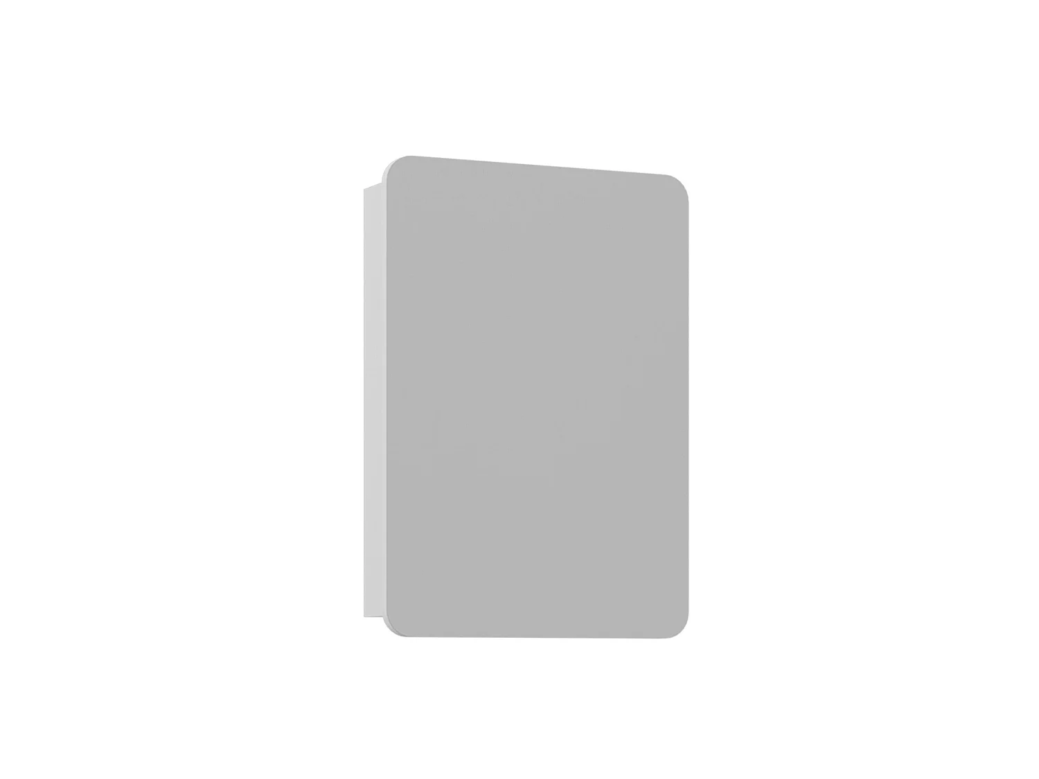 Badkamermeubel met spiegel "Orbit 50" - 50 x 16 x 71 cm - Wit