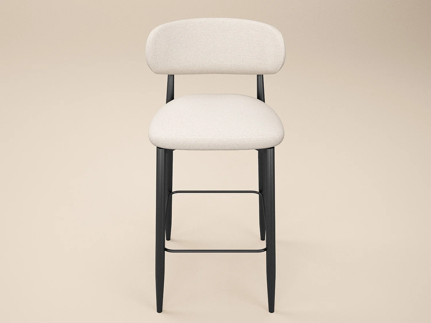SOLACE+CO Cyra Barstools - Set of 2 - Beige