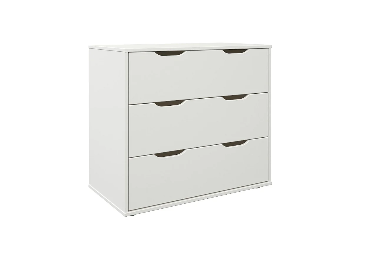 Noomi Nora Chest of 4 Drawers White