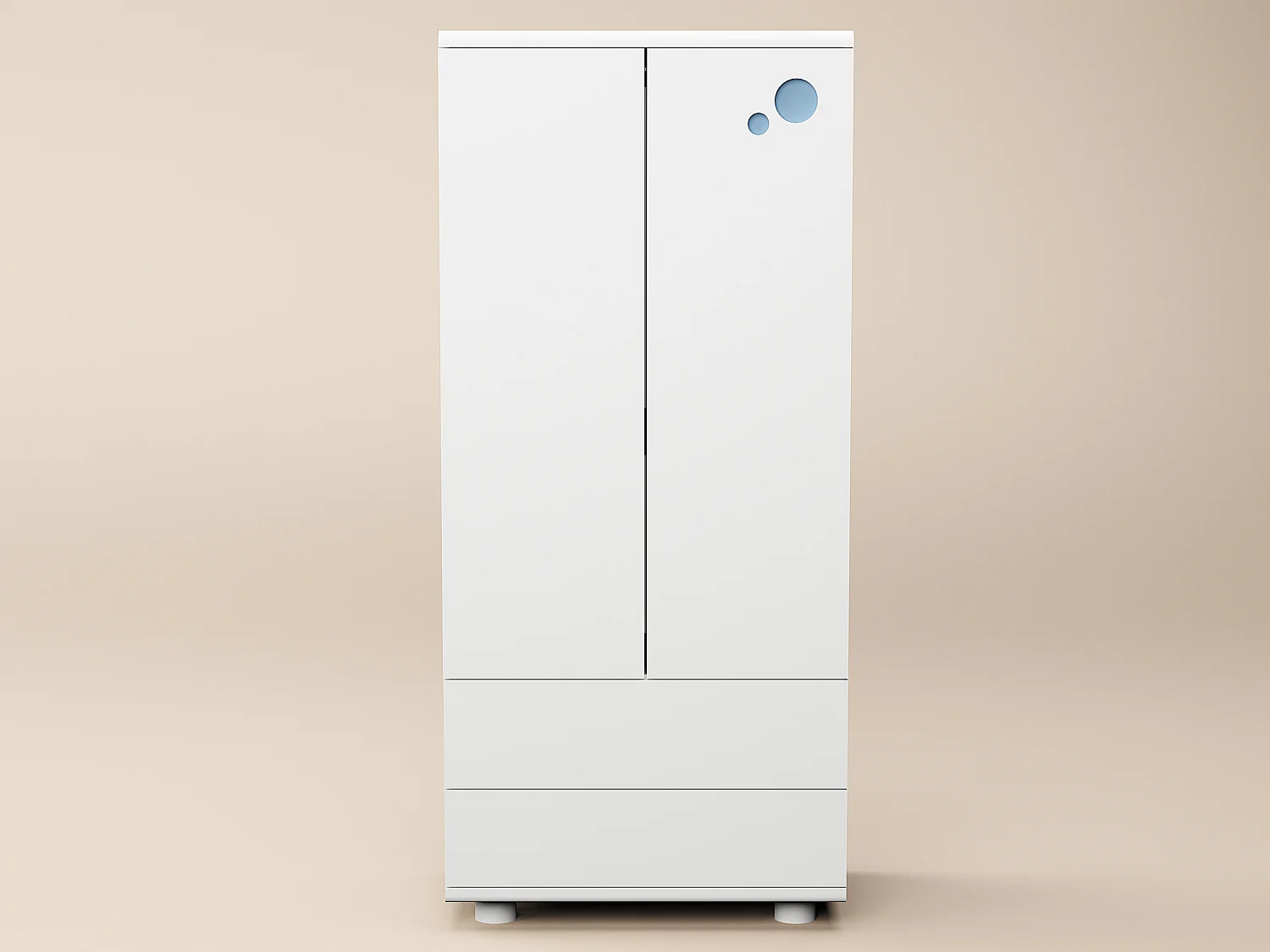 Flair Livana Wardrobe White
