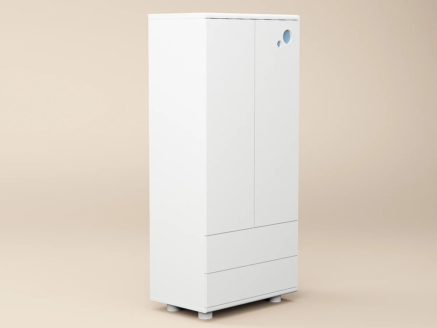 Flair Livana Wardrobe White