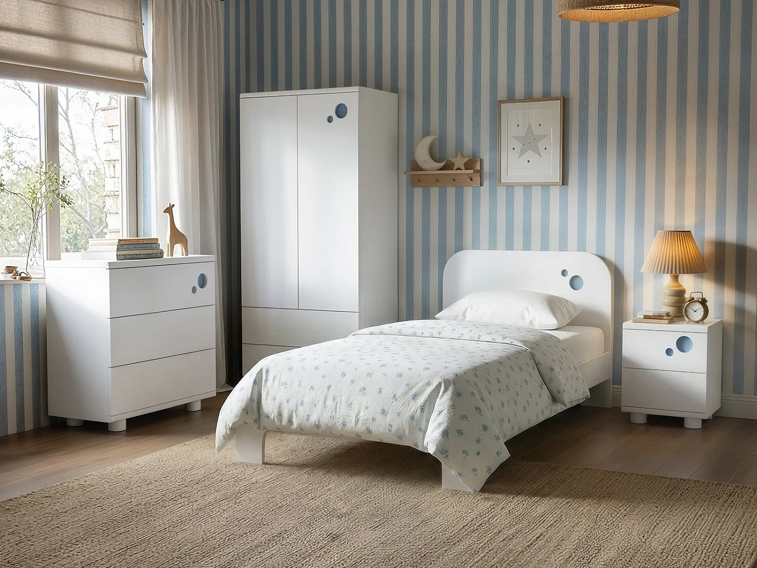 Flair Livana Wardrobe White