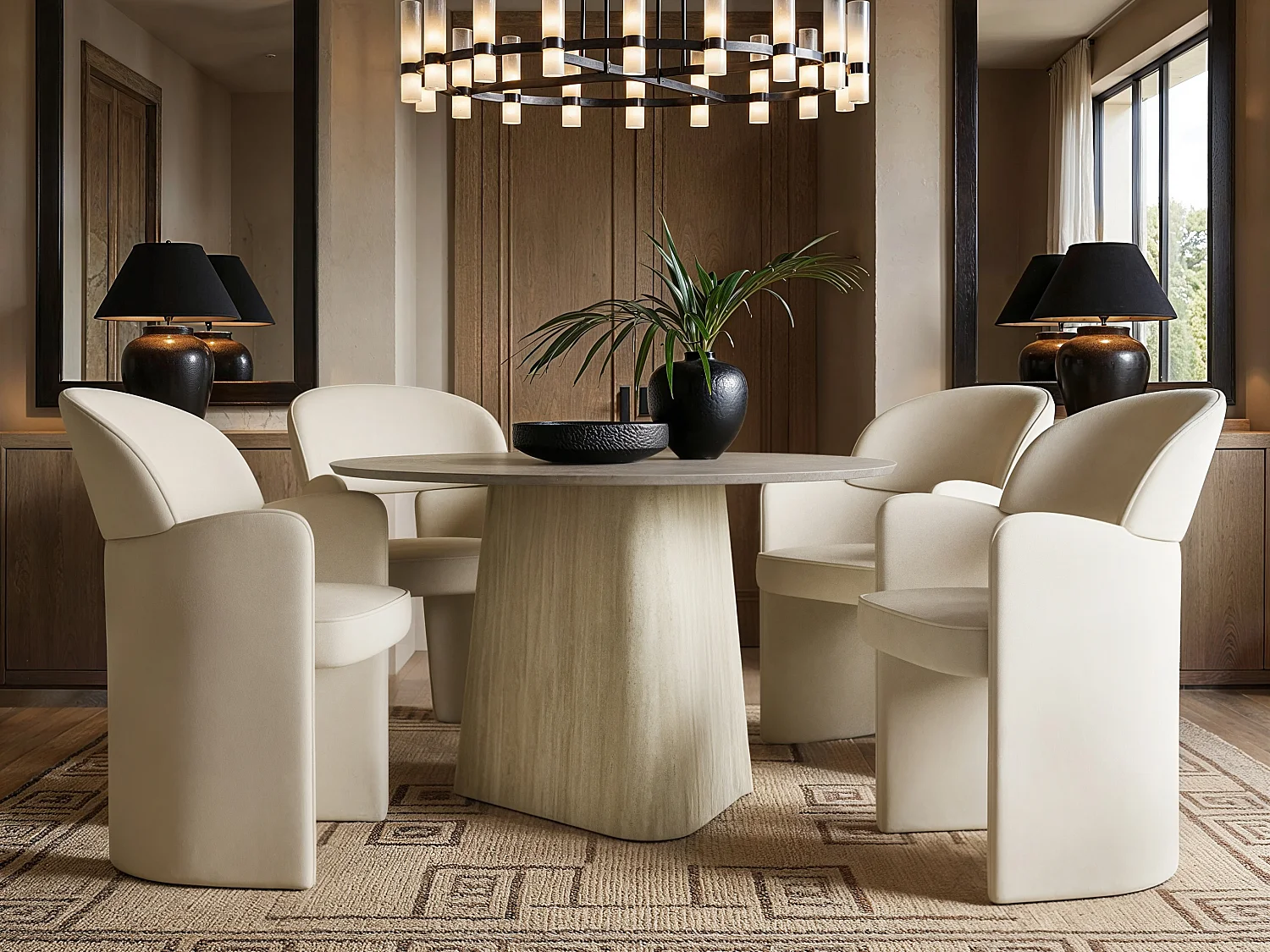 SOLACE+CO Estella Dining Chair Beige