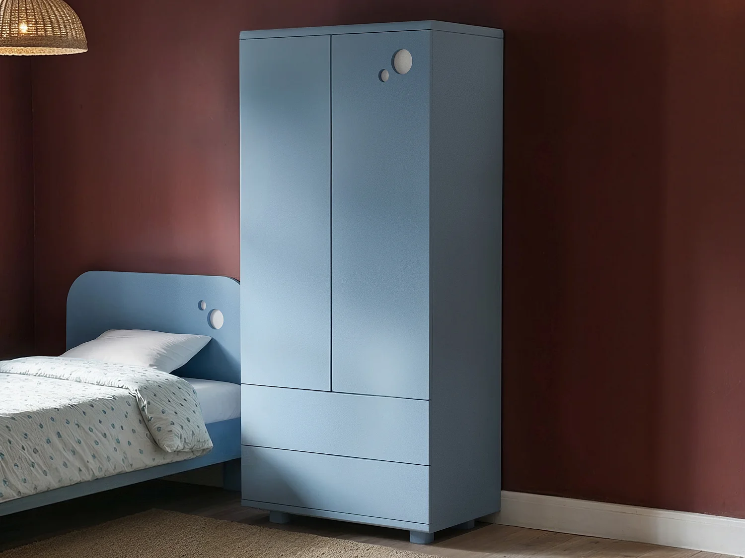 Flair Livana Wardrobe Blue