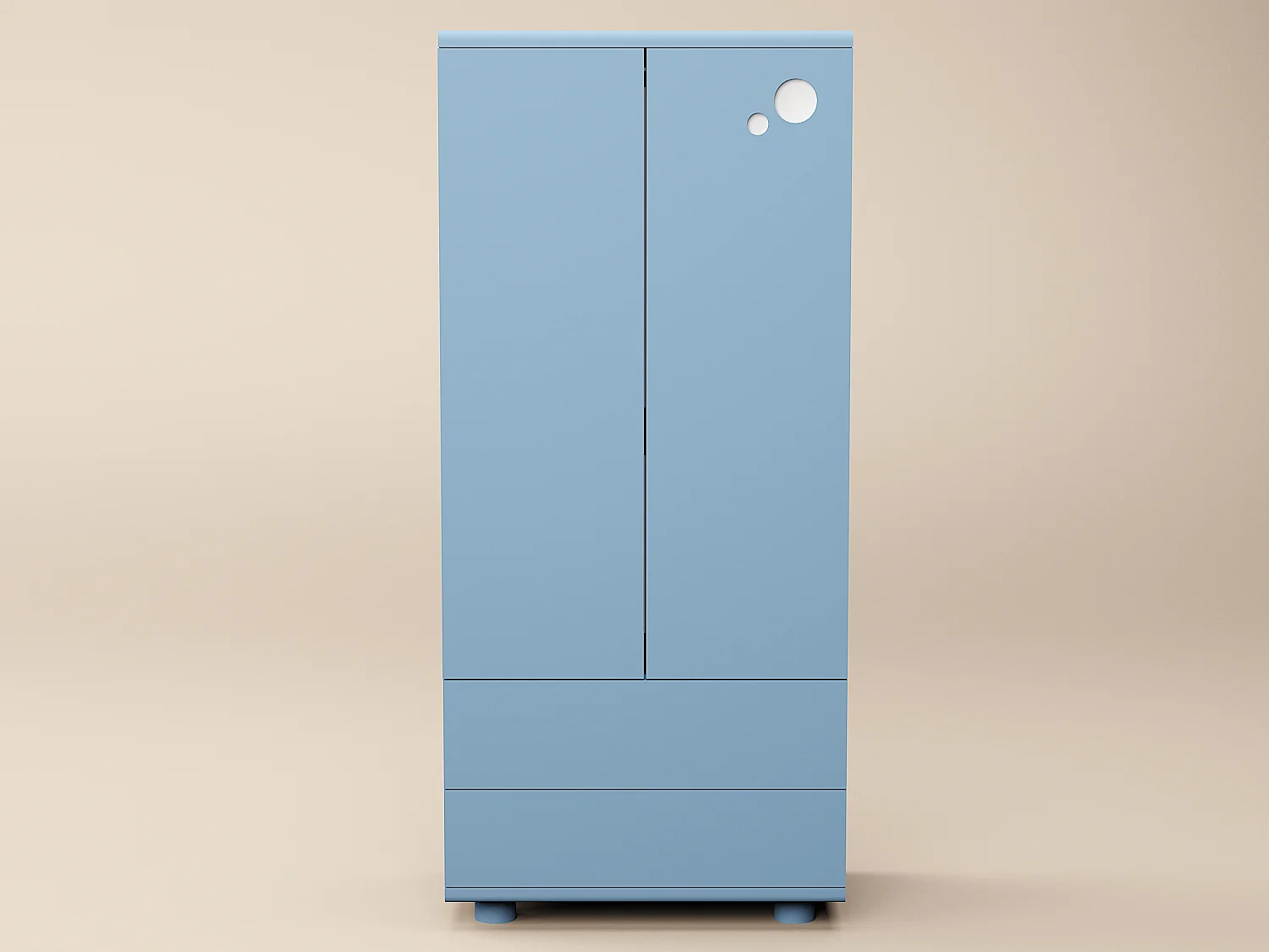 Flair Livana Wardrobe Blue