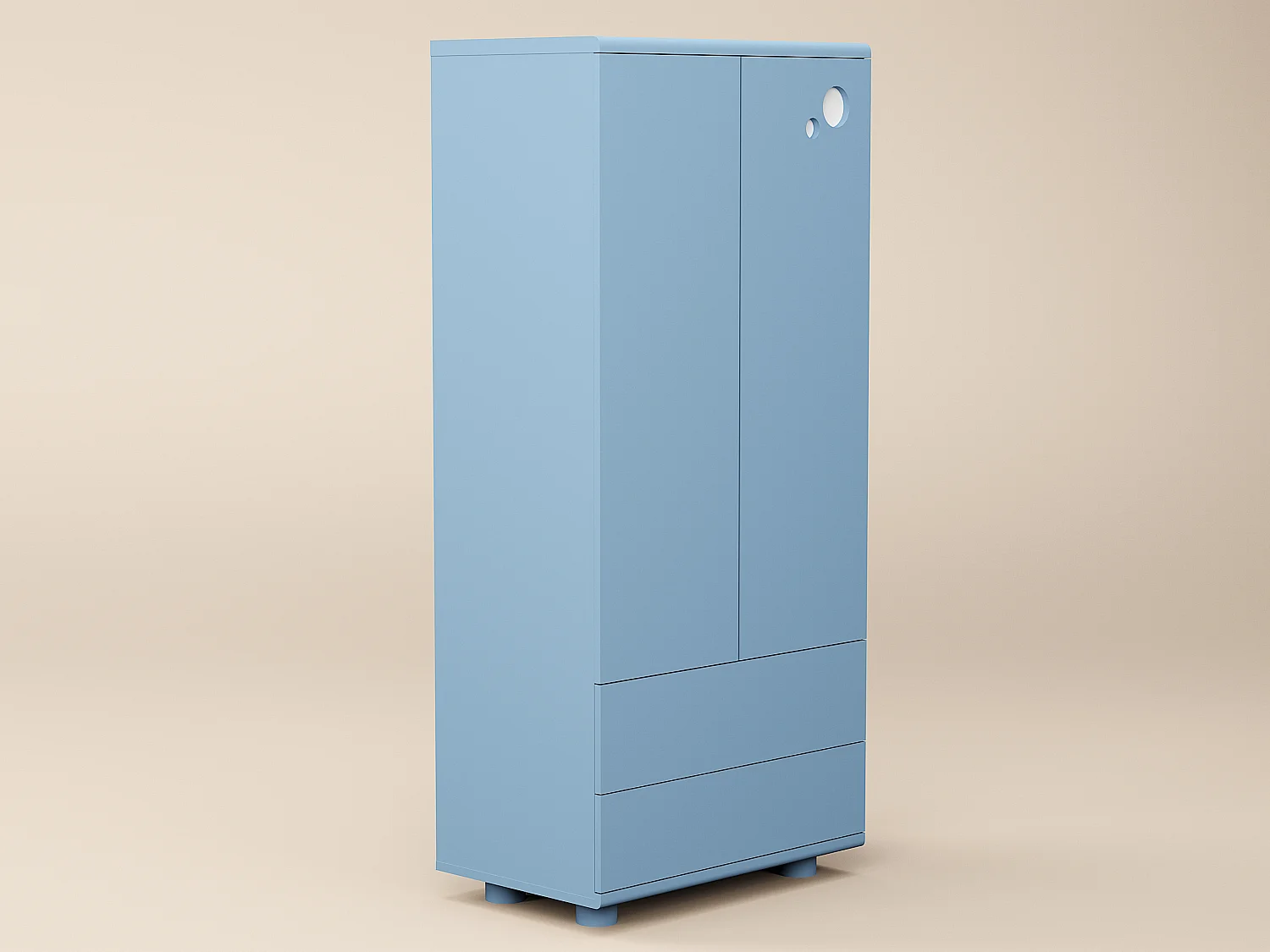 Flair Livana Wardrobe Blue
