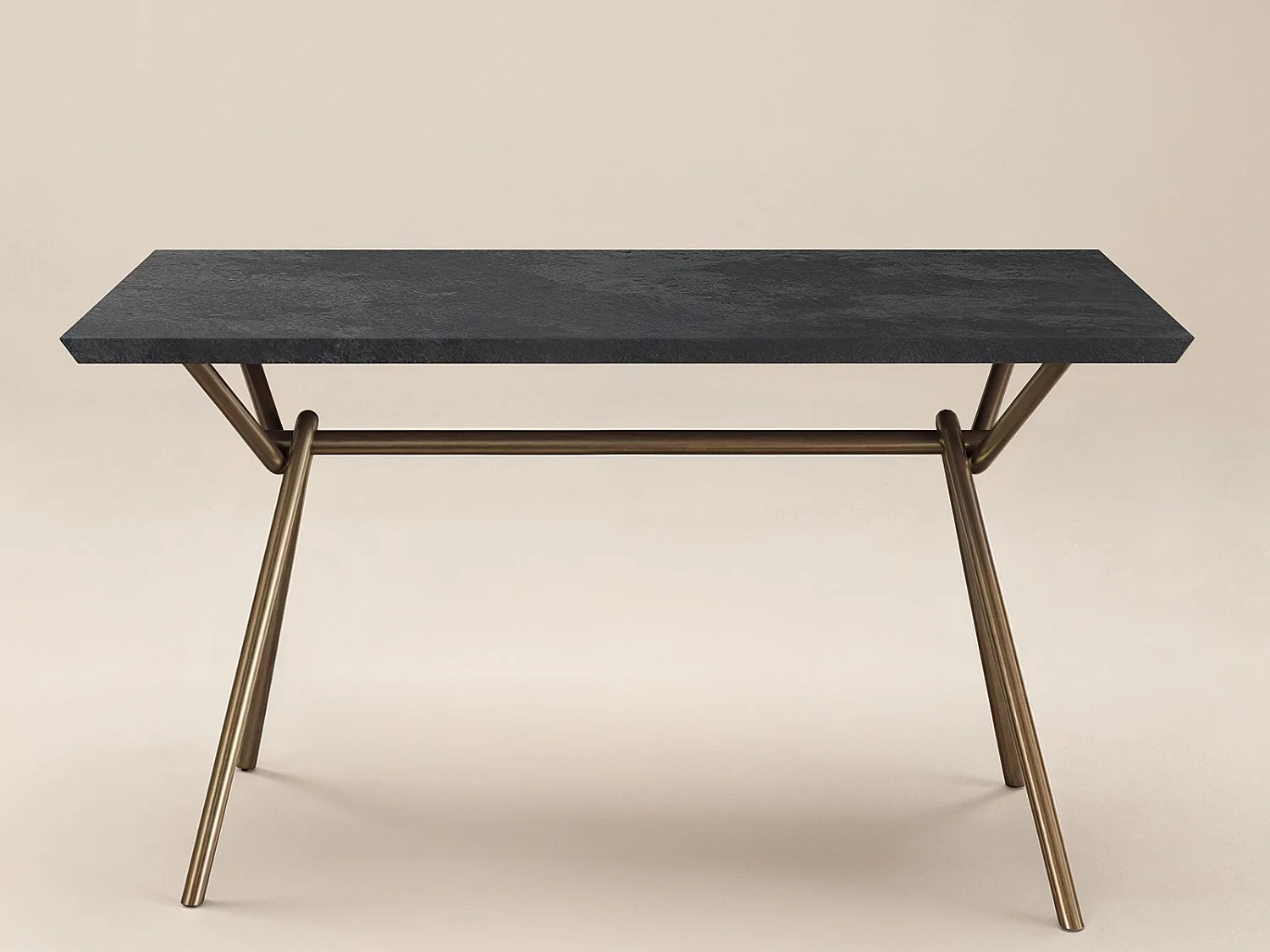 SOLACE+CO Lexi Rectangular Dining Table Black