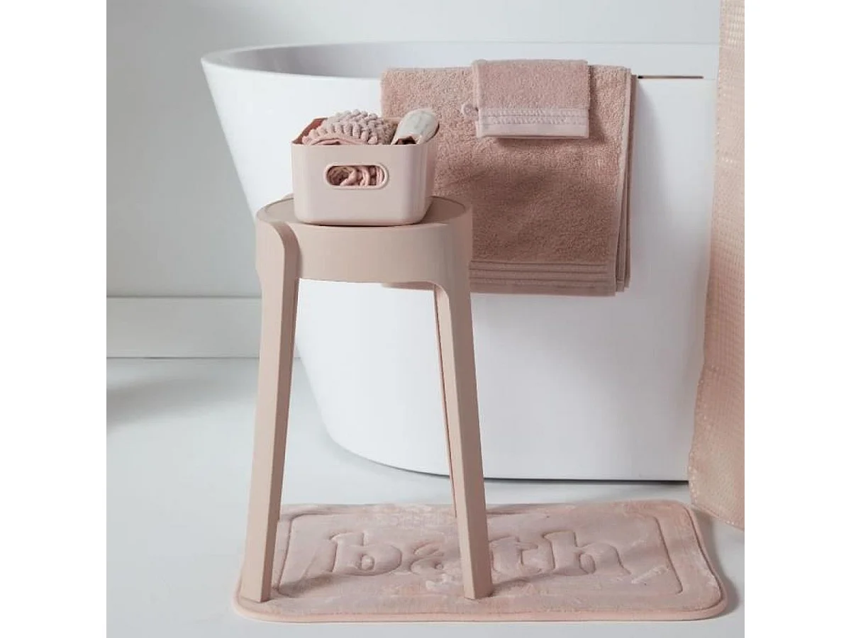 TODAY Utility Tapis de bain en mousse à mémoire 40 x 60 cm - Rose
