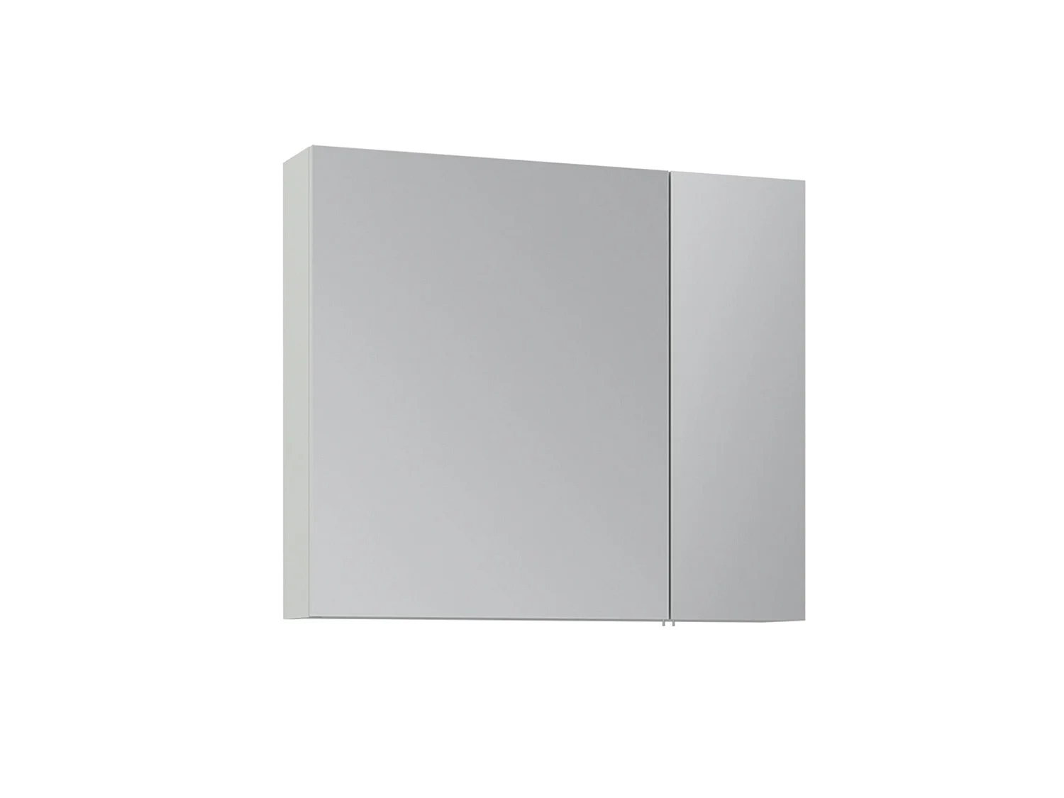 Meuble Salle de Bain avec Miroir "Nuvola 80 v2" - 75 x 16 x 66 cm - Cashmere