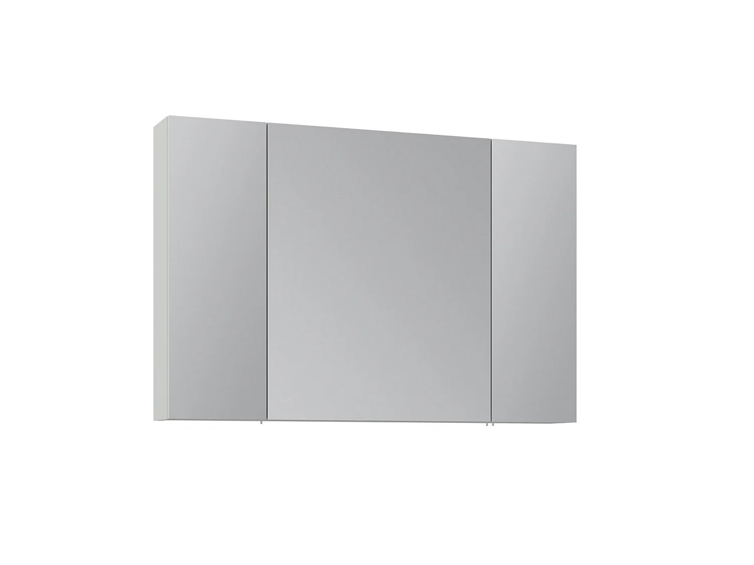 Meuble Salle de Bain avec Miroir "Nuvola 100 v2" - 97 x 16 x 66 cm - Cashmere