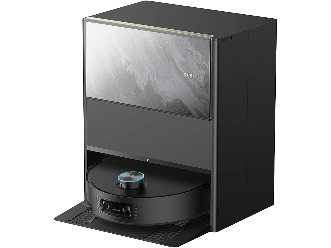Dreame Aqua10 Ultra Track Complete — Aspirateur laveur robot 25 000 Pa, TrackSync à eau chaude, 4 L