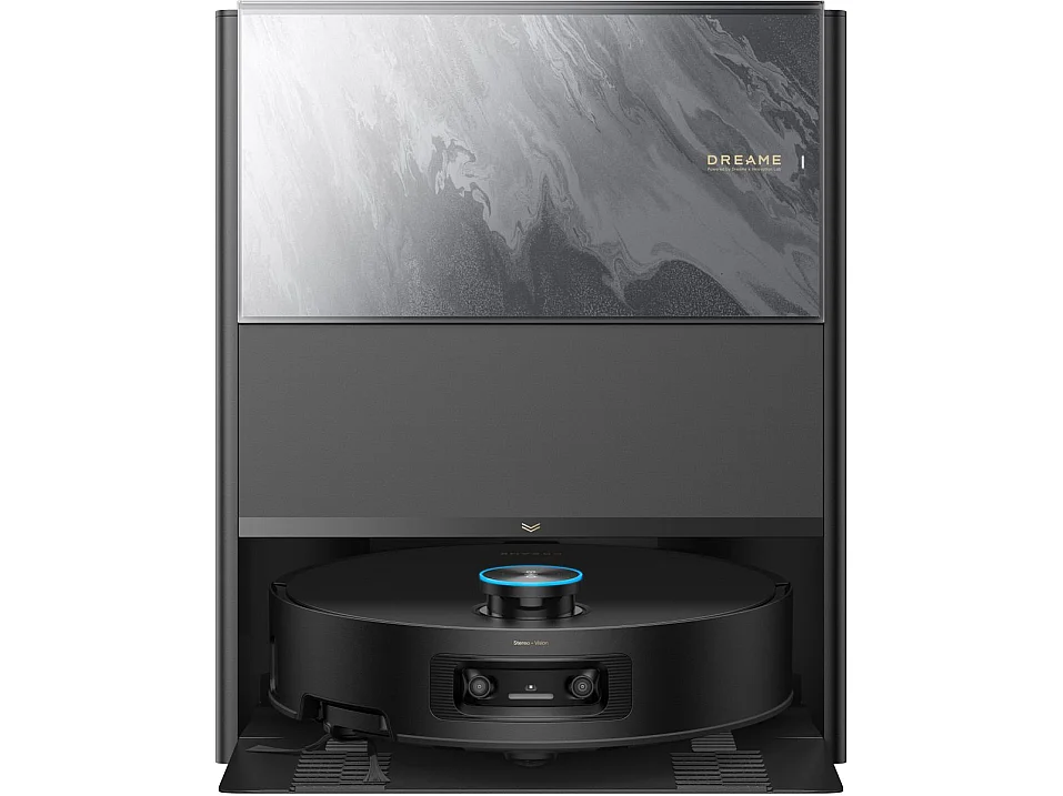 Dreame Aqua10 Ultra Track Complete — Aspirateur laveur robot 25 000 Pa, TrackSync à eau chaude, 4 L