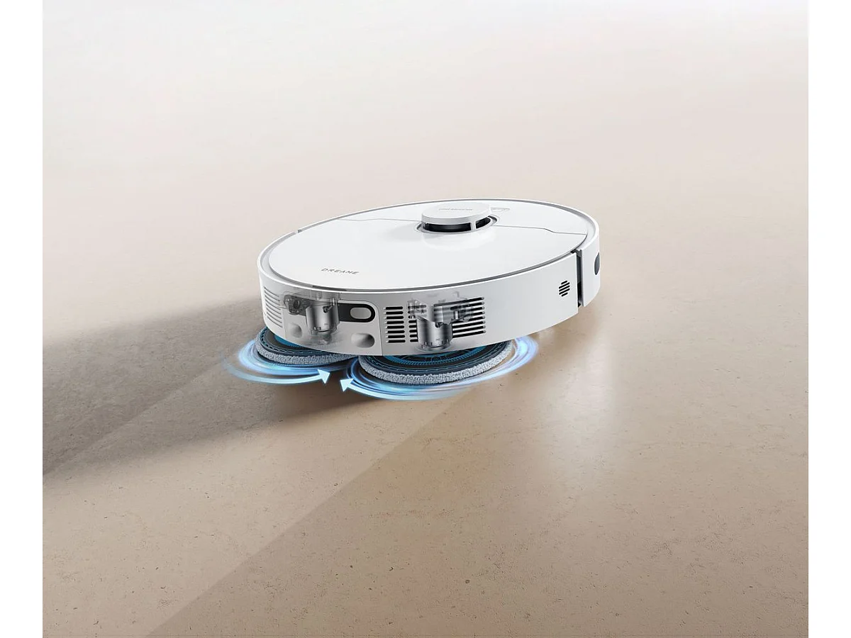 DREAME D20 Ultra Aspirateur Robot Laveur — 13 000 Pa, Base PowerDock 3,2 L, 160 min