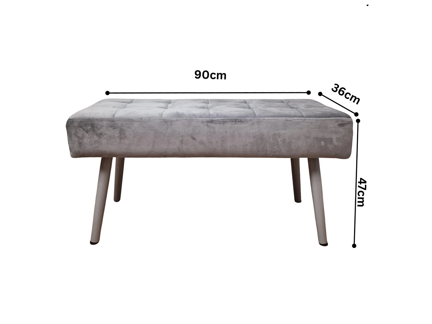 Kosy Koala Dining Table Set With 2 Black Velvet Chairs And Grey Velvet Bench Dining Room Furniture