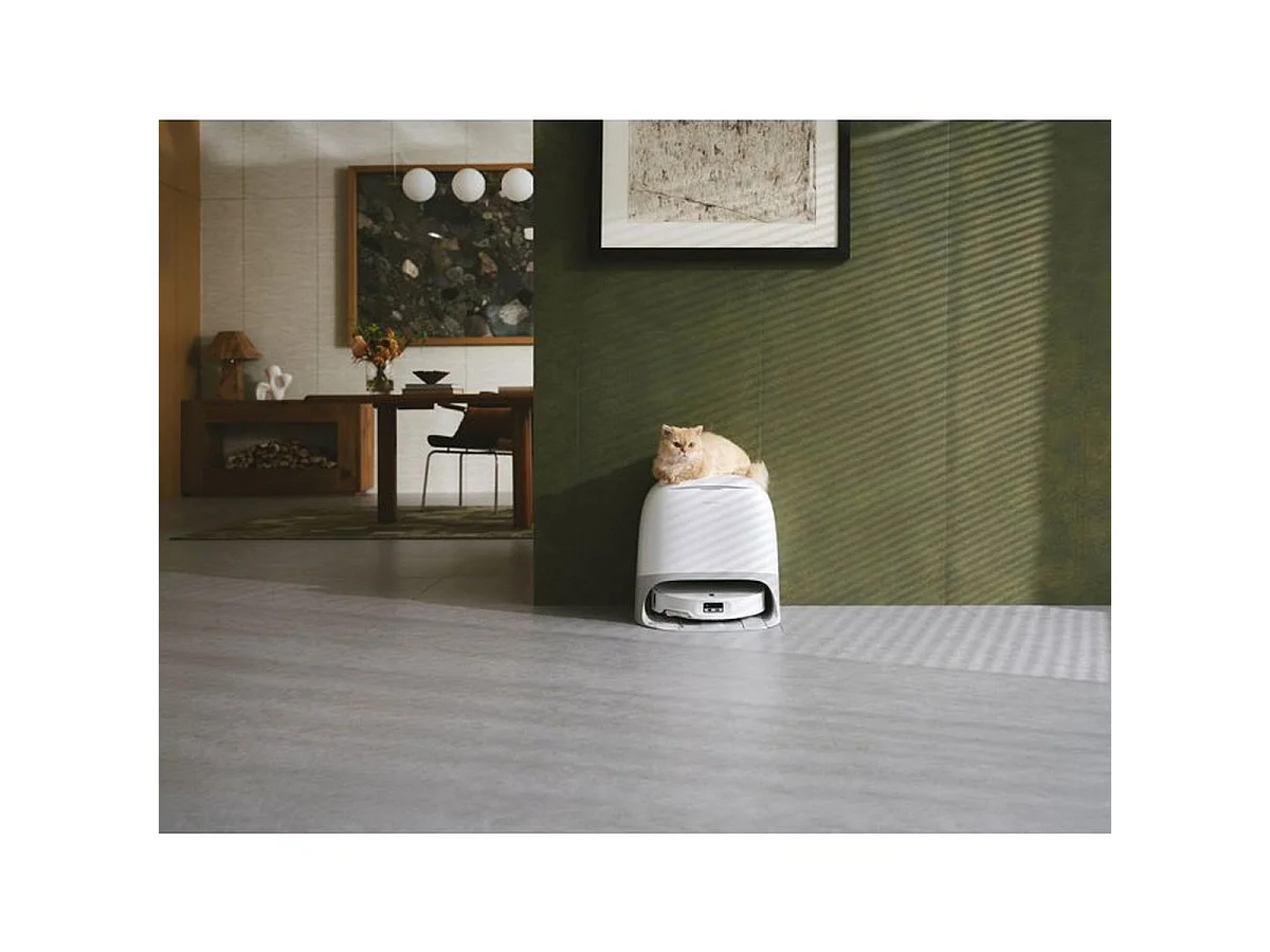 Roborock Qrevo Curv 2 ProX - Aspirateur robot laveur LiDAR 25 000 Pa, Autonomie 180 min