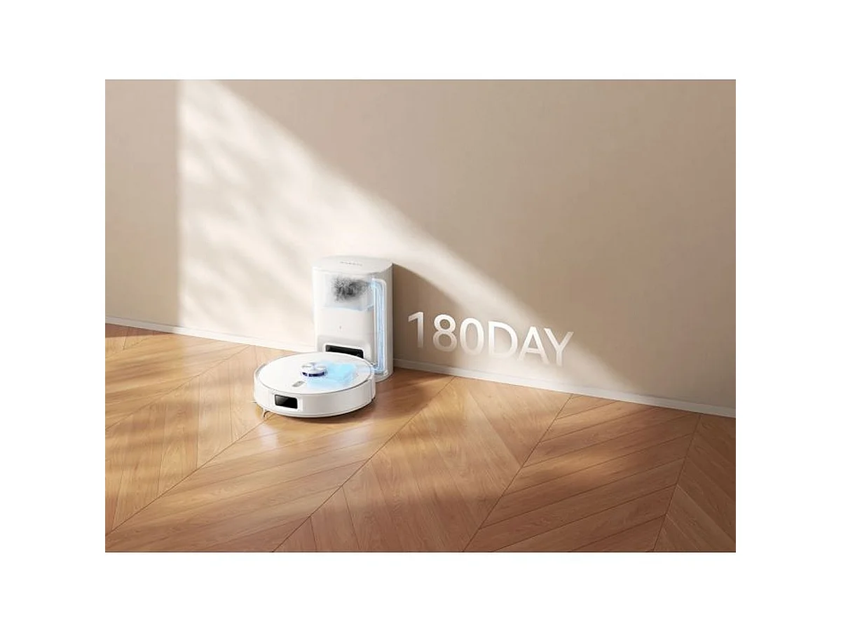 NARWAL Freo S — Aspirateur laveur robot avec station d'autovidage, 8000 Pa