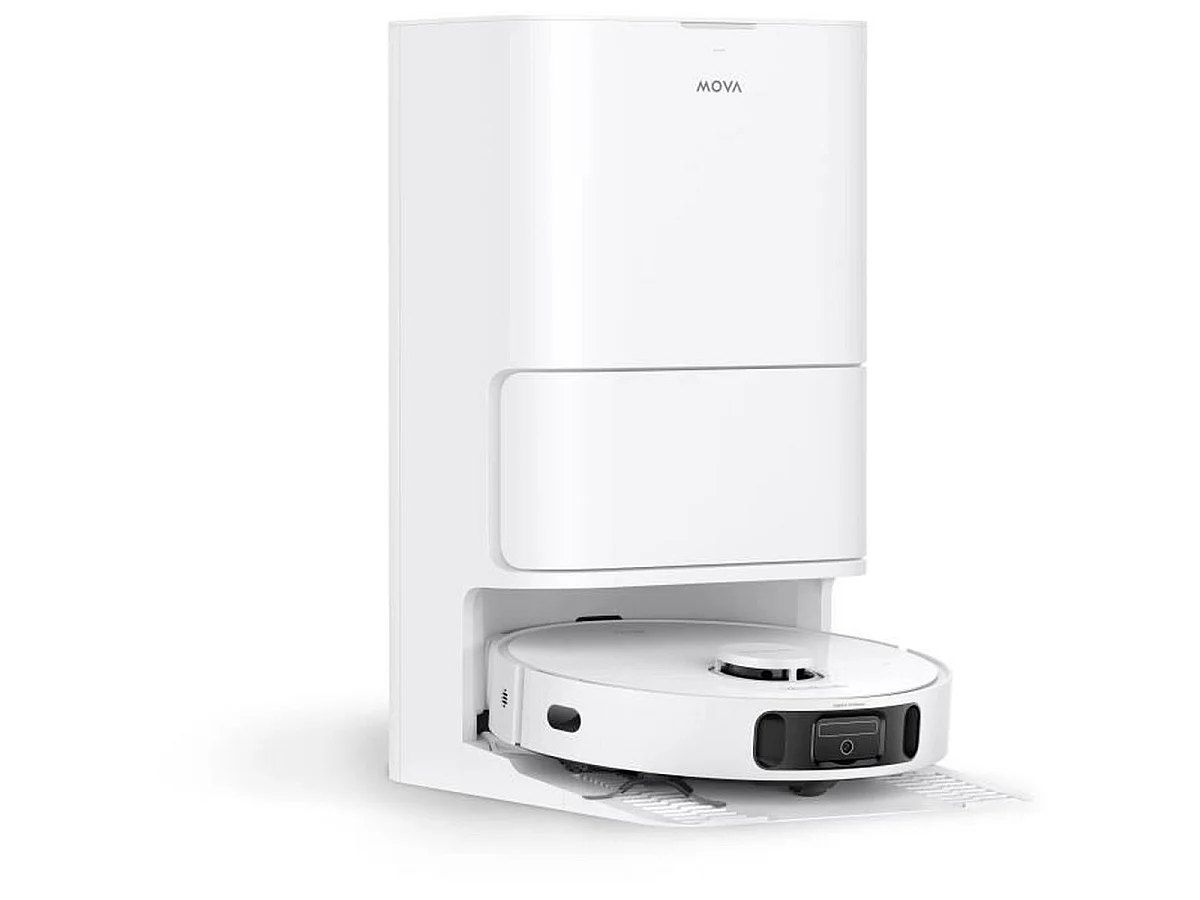 MOVA E40 Ultra 2 em 1 Robot Aspirador e Esfregona com Base de Auto-Esvaziamento