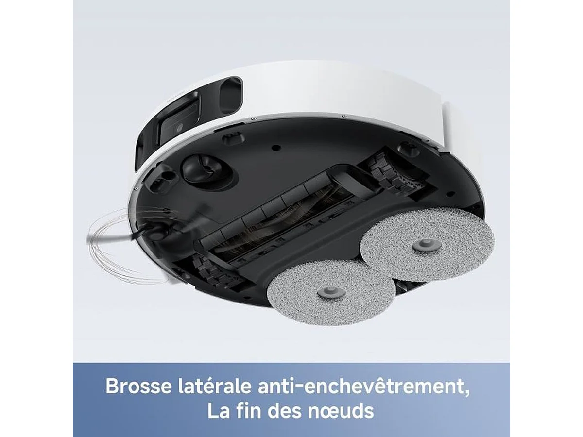 MOVA E40 Ultra 2 em 1 Robot Aspirador e Esfregona com Base de Auto-Esvaziamento