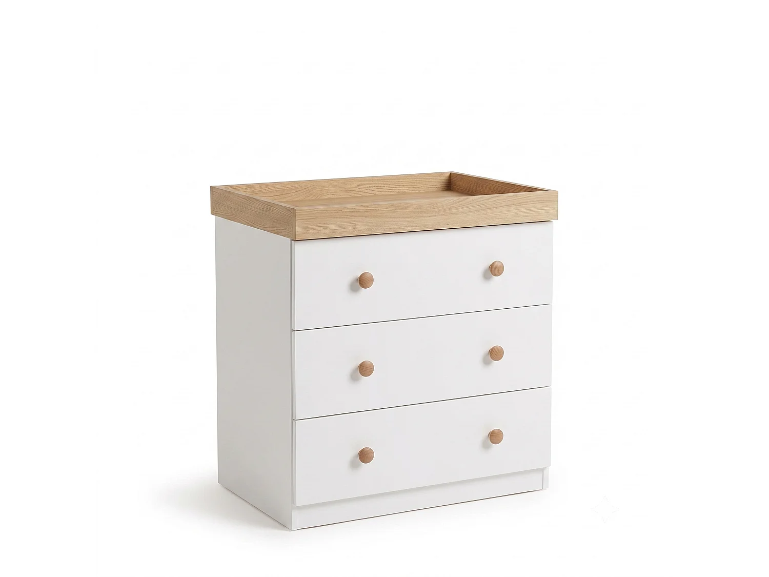 Changing Dresser Shefa Kids 888 white - oak top