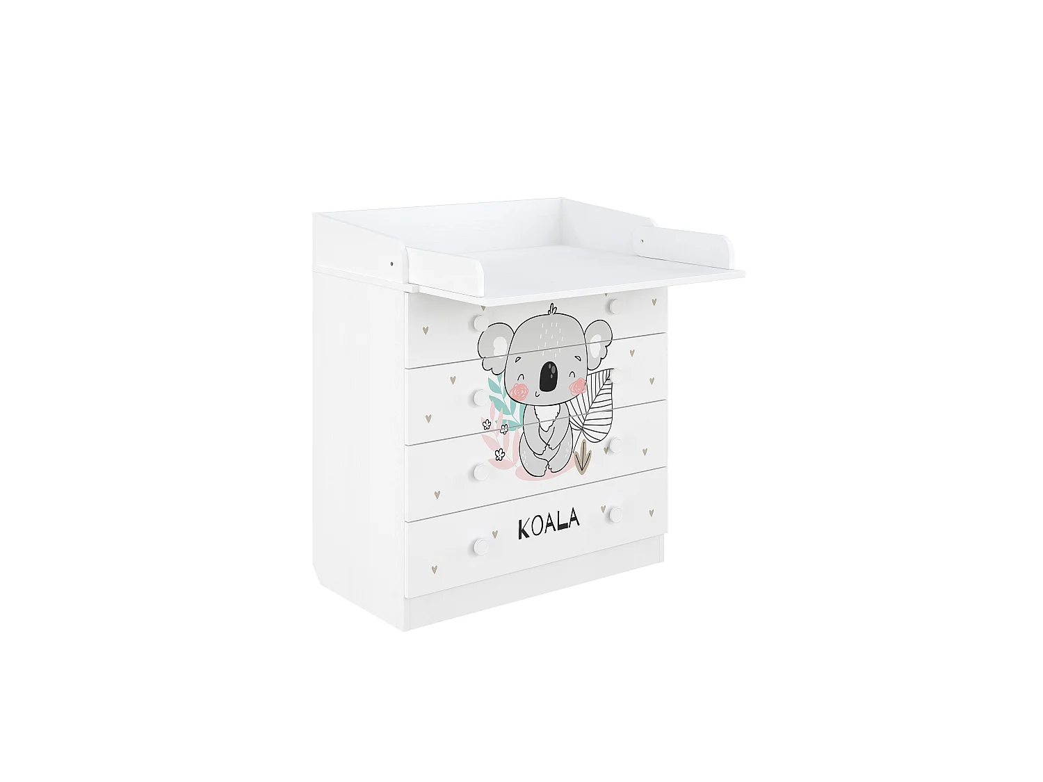 Changing dresser 800 Shefa Kids, white, Coala