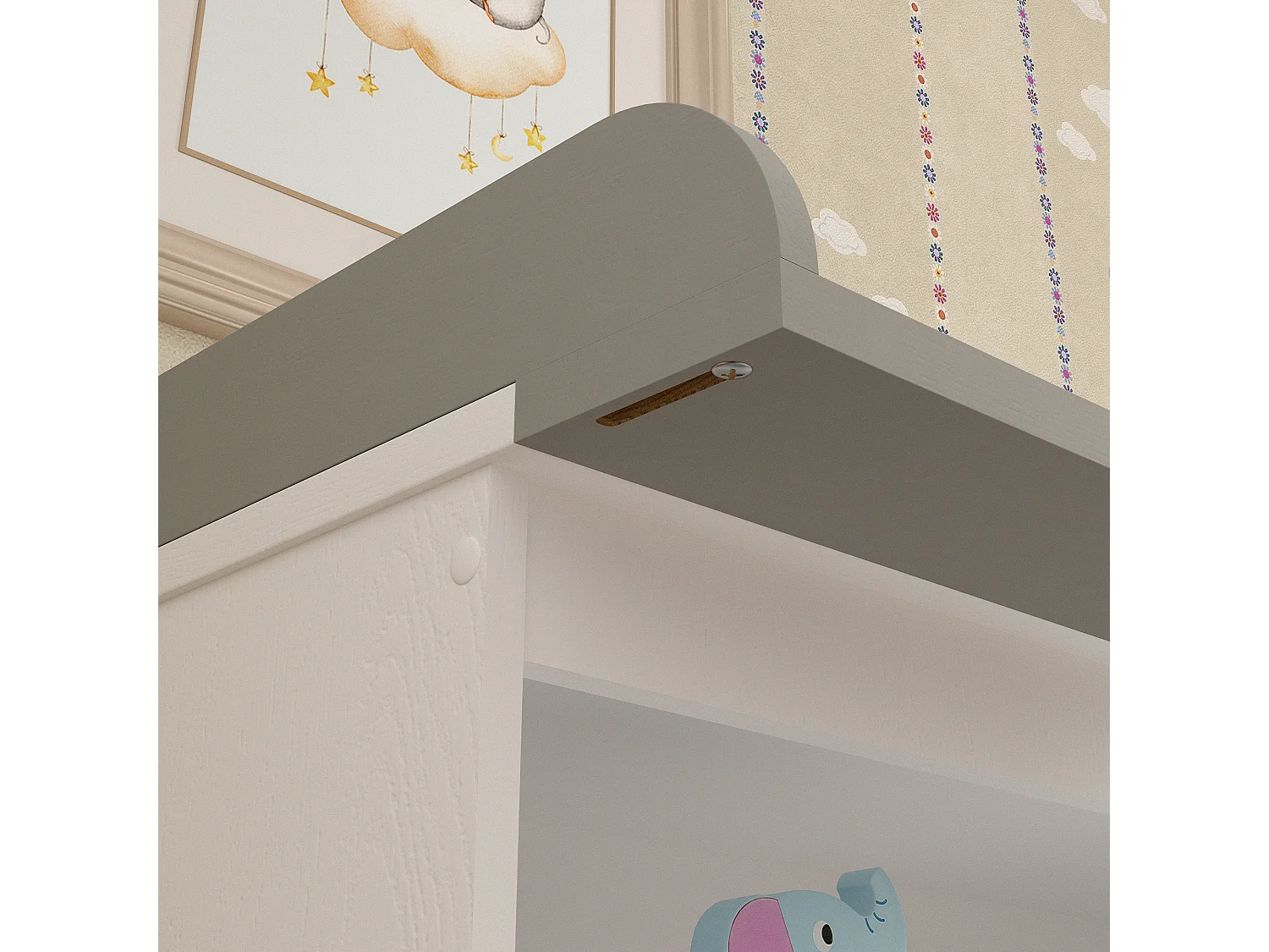 Changing unit Shefa Kids 1150, white - grey