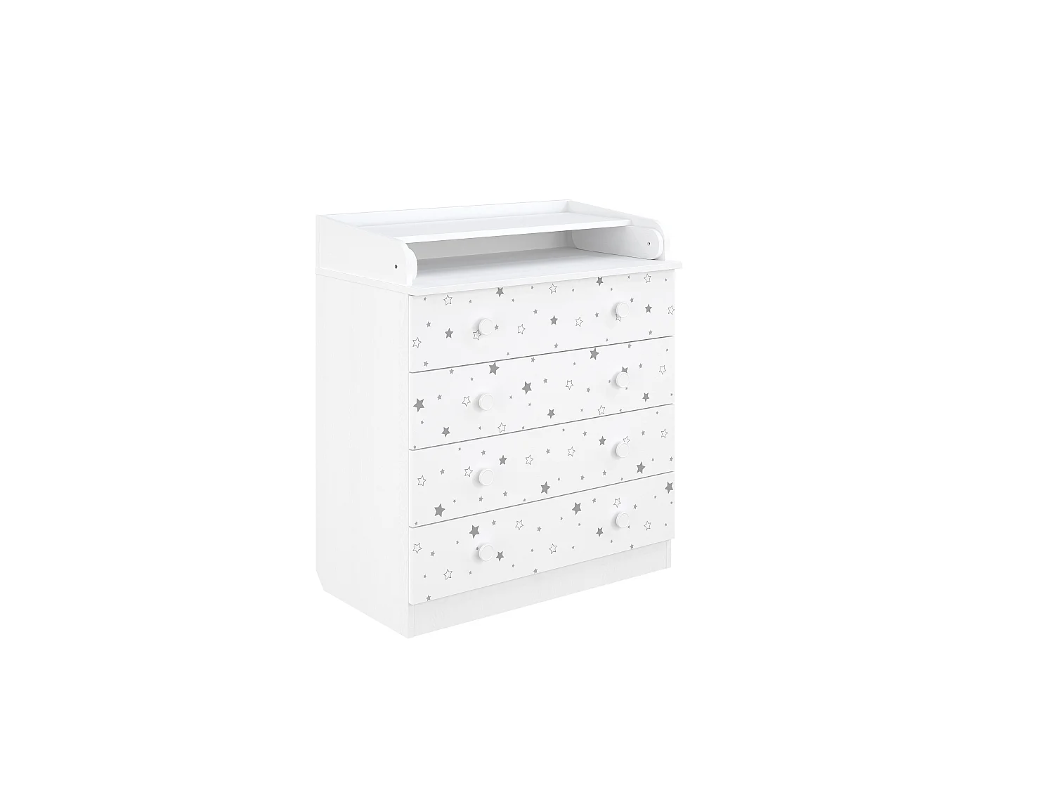 Changing dresser 800 Shefa Kids, white, Starlight