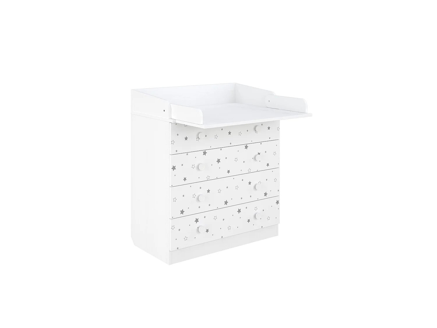 Changing dresser 800 Shefa Kids, white, Starlight