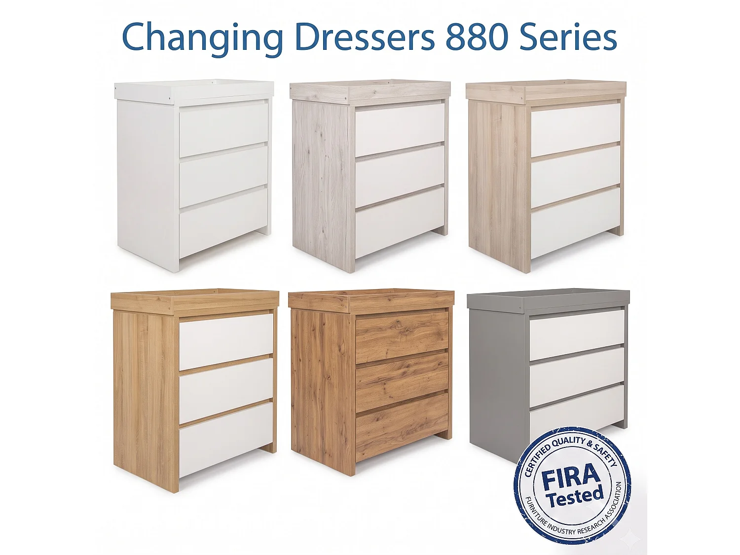 Changing unit Shefa Kids 880, grey