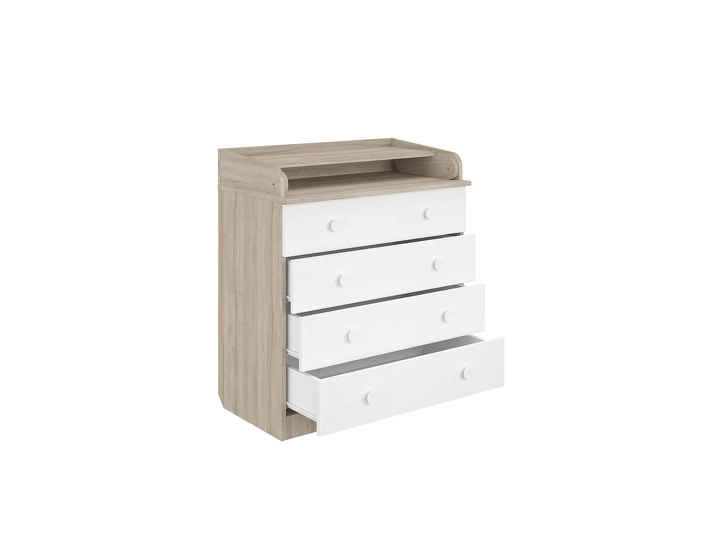 Changing dresser 800 Shefa Kids,  elm-white