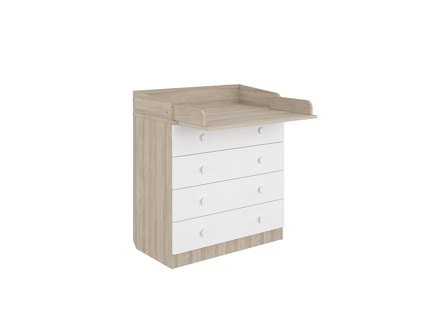 Changing dresser 800 Shefa Kids,  elm-white