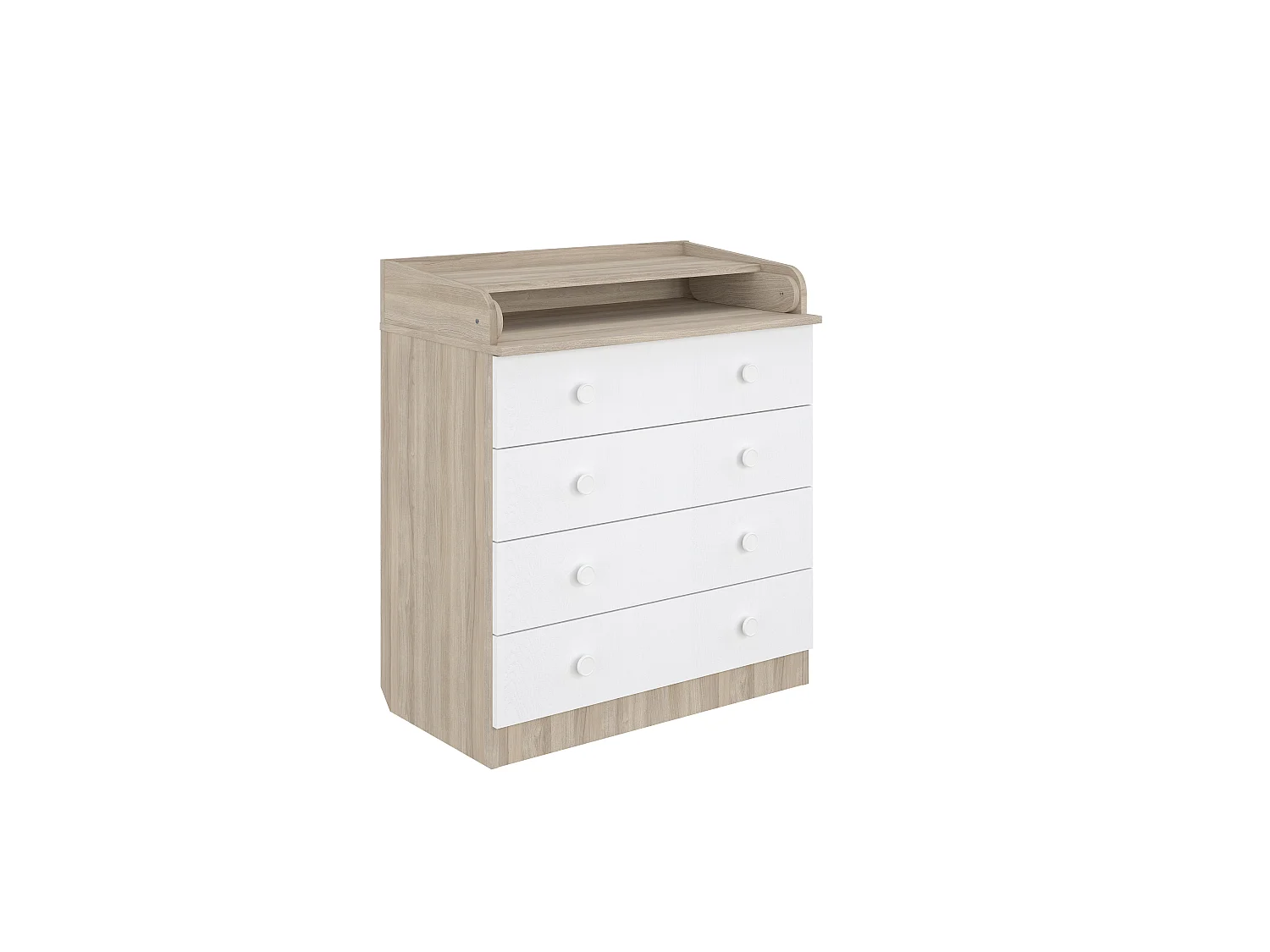 Changing dresser 800 Shefa Kids,  elm-white