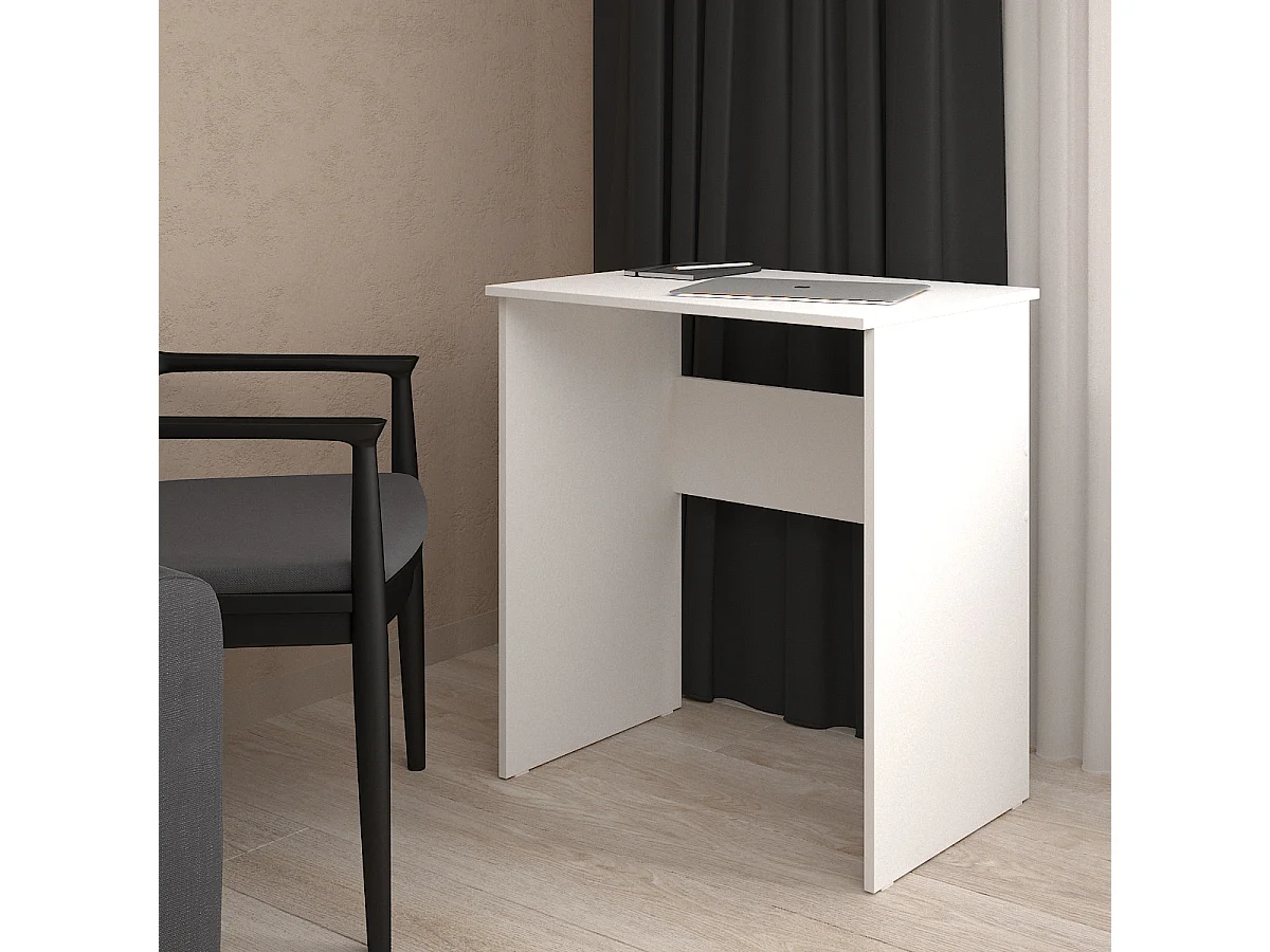 Computer Desk Shefa Line Luna 68 cm White
