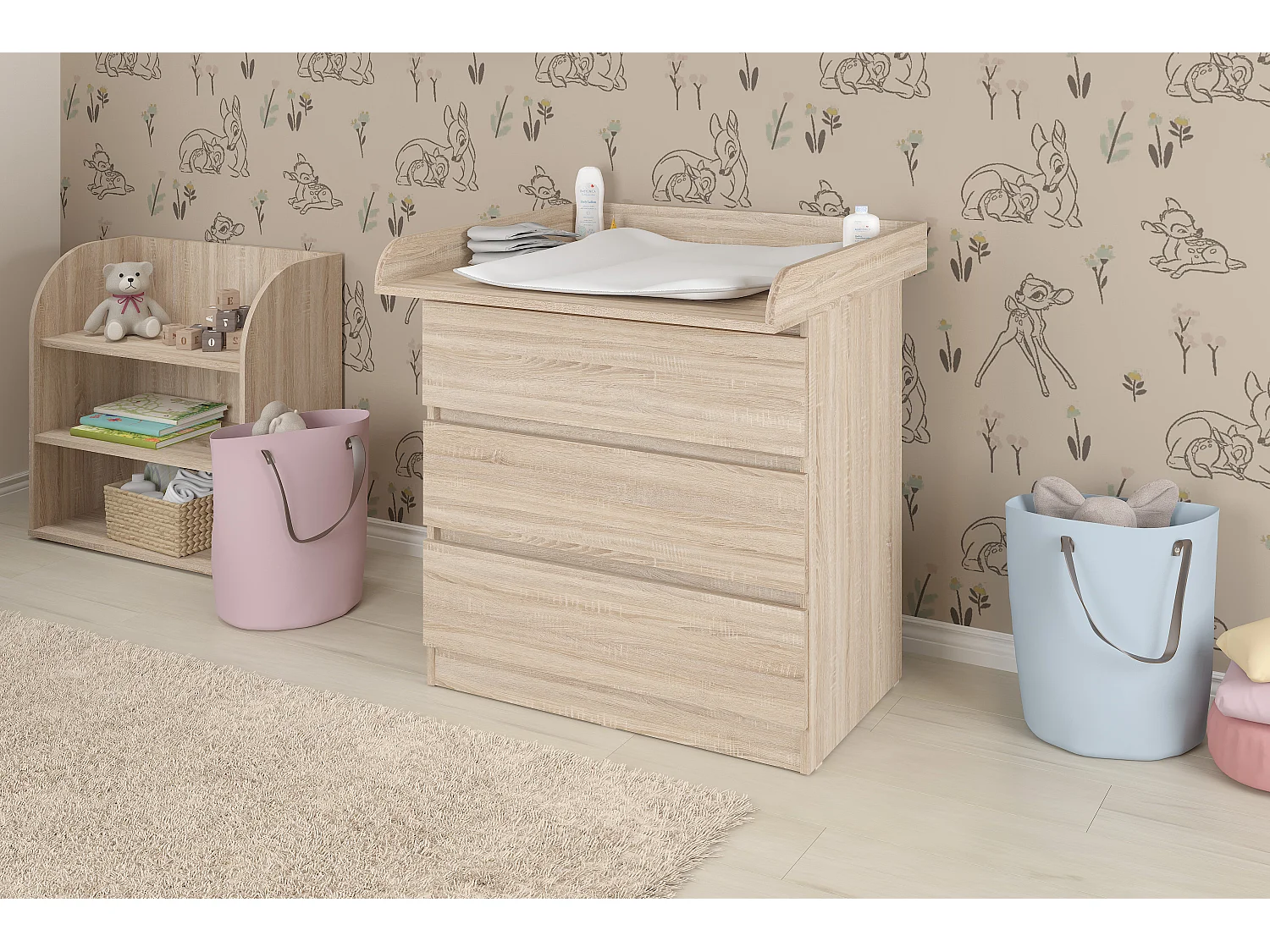 Shefa Kids Universal Changing top 800 oak (top only)