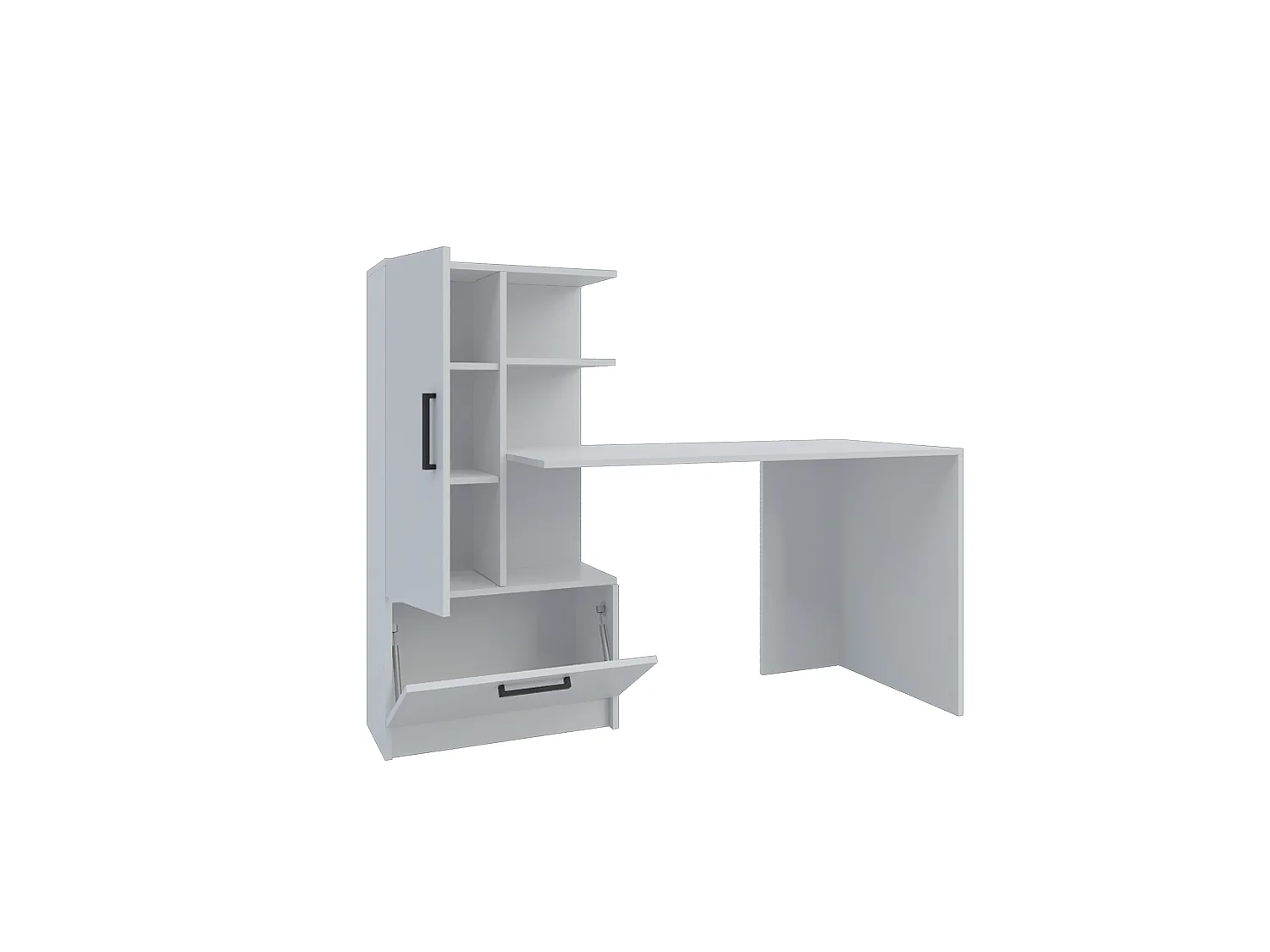 Computer Desk Shefa Line Arden White