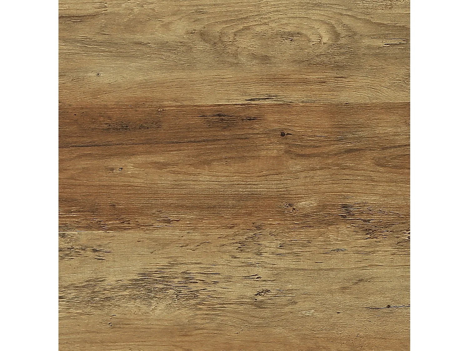 Table basse carrée de 80 cm avec piètement en X et grand plateau, style campagnard, en bois, idéale pour le salon