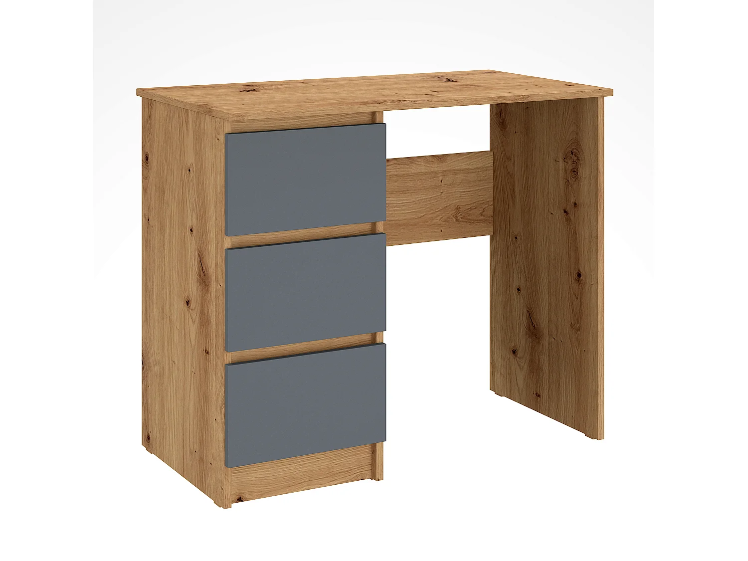 Computer desk Shefa Line Cina Graphite and Artisan Oak