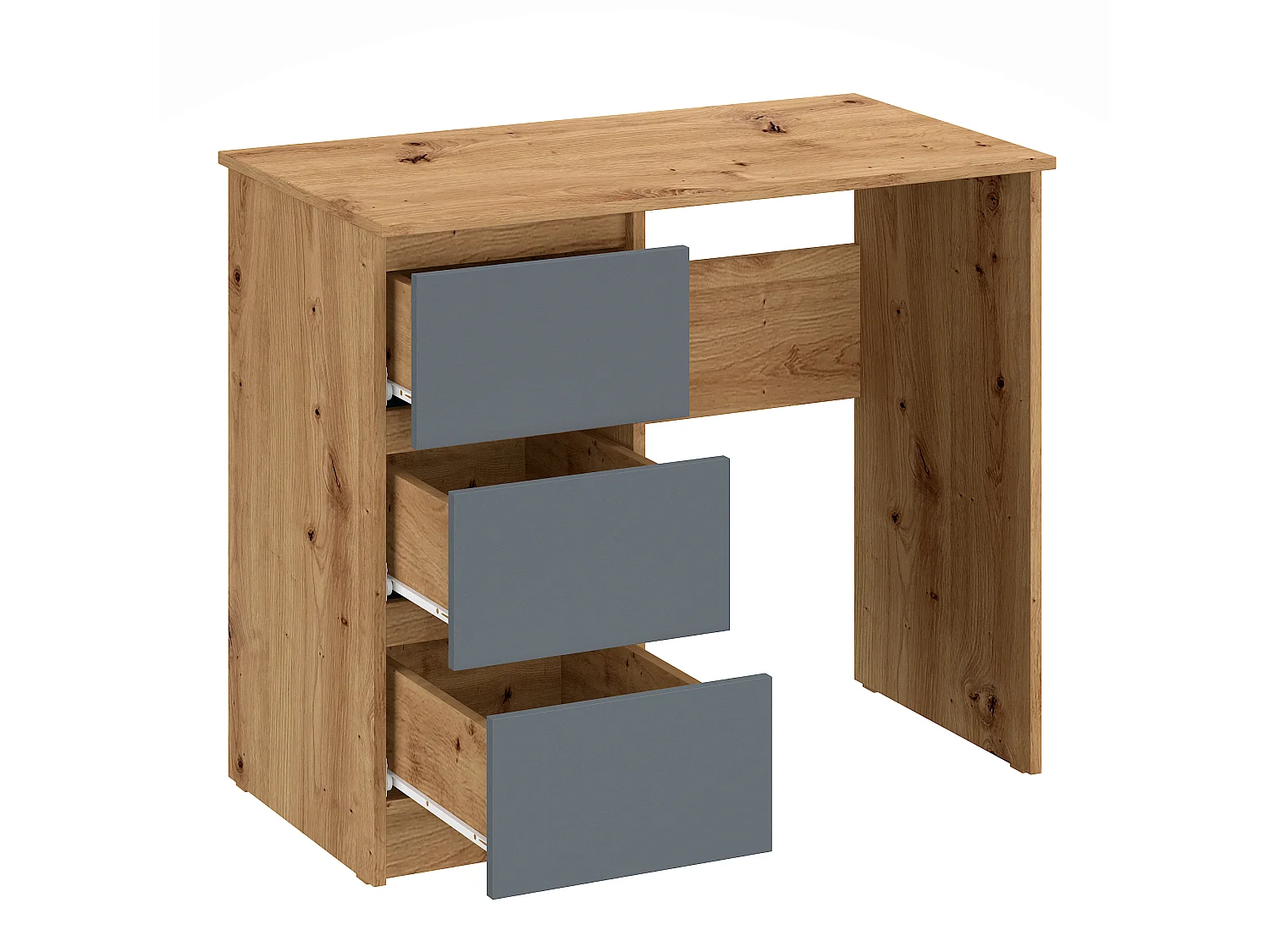 Computer desk Shefa Line Cina Graphite and Artisan Oak