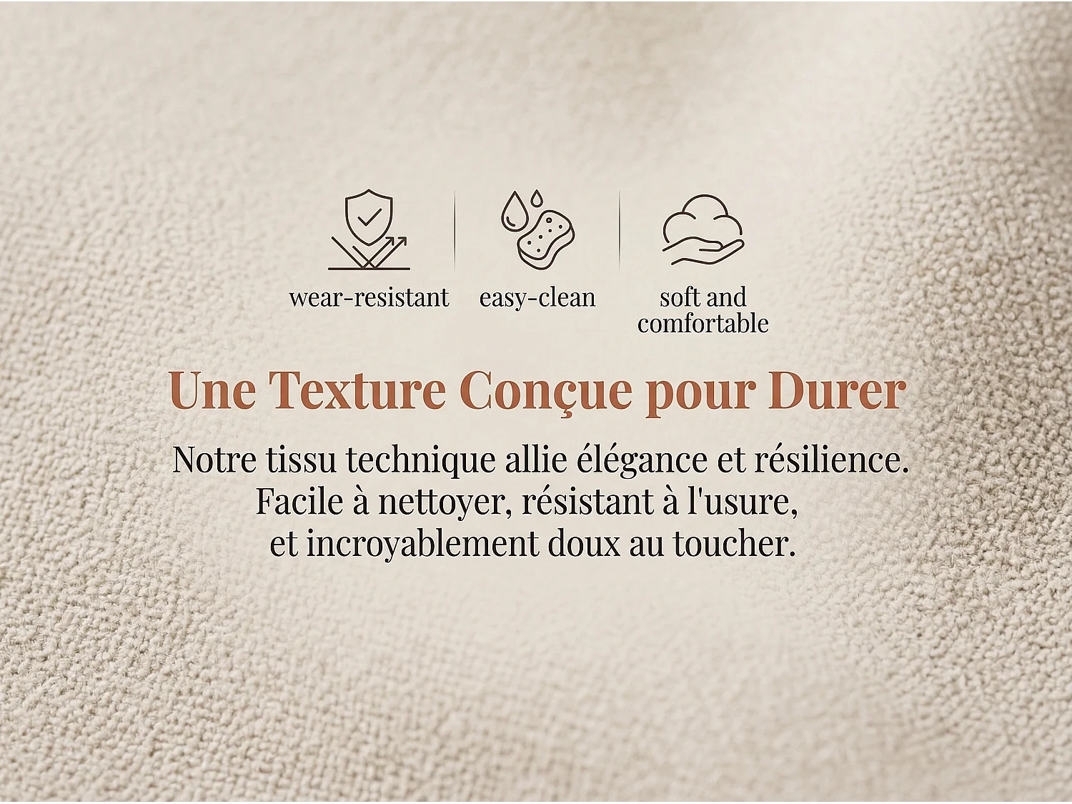 Lit double rembourré 140x190 cm beige avec 4 tiroirs de rangement tête de lit avec étagère ports USB et sommier à lattes